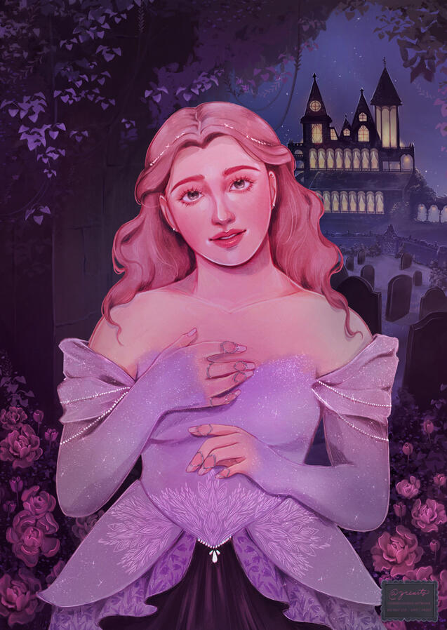 Character Illustration for @roeywritesbooks