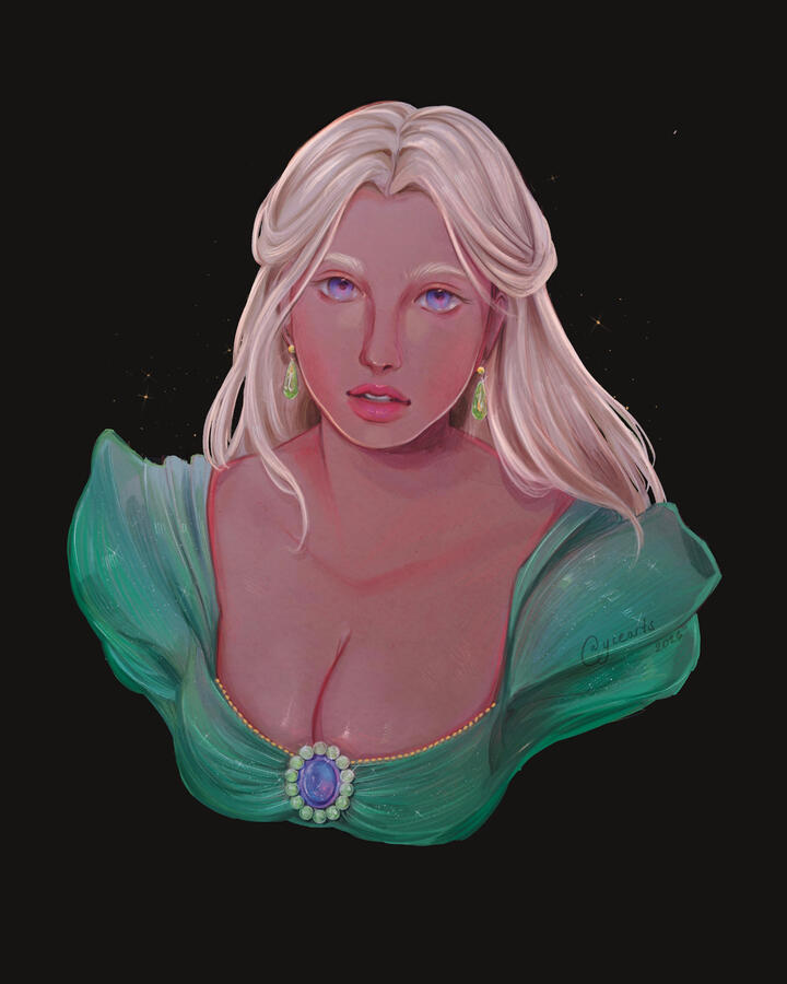 Bust, Colored @ycearts