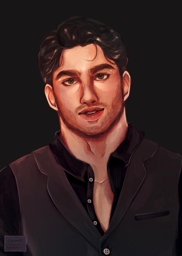 Character Illustration for @stellarossiwrites