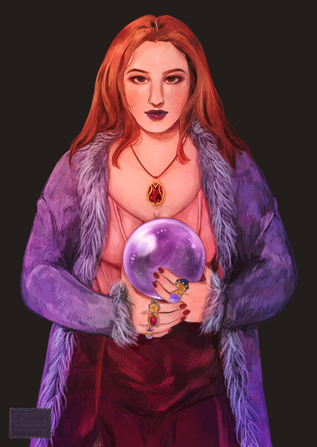Character Illustration for @authorabbigail