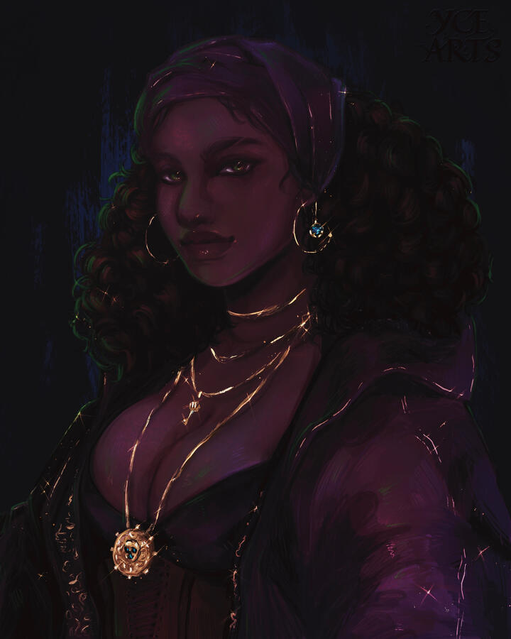 Portrait, Colored @ycearts